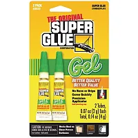 Super Glue Sgg22-48 Thick Gel Super Glue Tubes (Double Pack)