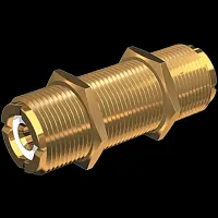 SHAKESPEARE PL258LG Gold Plated Bulkhead Connect Pl-258