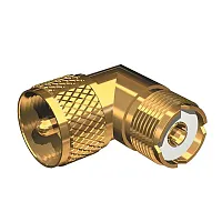 SHAKESPEARE RA259239G Gold Plated Right-Angle Pl-259