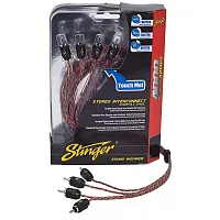 Stinger 17Ft 4000 Series 4 Channel Rca&#039;S Directional Twisted