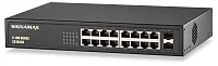 SIGNAMAX CONNECTIVTY FO-SC10050 C-100 16 Port Gigabit Poe+ Switch 2 Sfp
