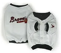 SportyK9 Atlanta Braves Dog Jersey Alternate Design - XX-Small