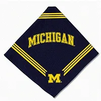 SportyK9 Michigan Wolverines Dog Bandana - Small