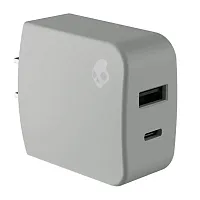 Skullcandy S7Fpz-P918 15-Watt Fix Rapid 2 Wall Charger With Usb-A And Usb-C Char