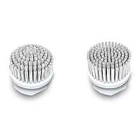 Skadu Bee Power Scrubber Attachment Kit With Corner And Flat Bristle Brushes, Wh