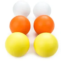 6 Multi-color Regulation Size Lacrosse Balls in Mesh Bag SLAC-20