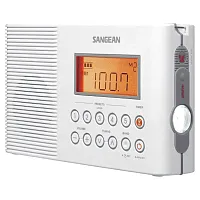 Sangean H201 H201 Portable 3-Band Am/Fm/Weather-Alert Water-Resistant Shower Clo