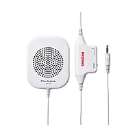 Sangean Ps-300 Pillow Speaker With In-Line Volume Control And Amplifier, White,