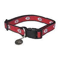 SportyK9 Cincinnati Reds Reflective Pet Collar - Small