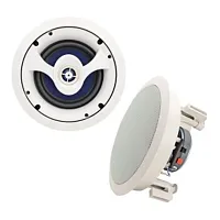 SPECO SP625C 6.5" In-Ceiling Speakers (Pair) Beige