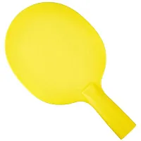 Plastic Table Tennis Paddle, Yellow SPIN-104