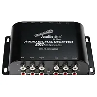 Audiopipe Multi-Audio Amplifier 3 Rca Outputs W/Bulit In 10V Lin