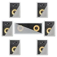 Cmple 7.1 In-Wall In-Celing Speaker System Kevlar Speakers Power