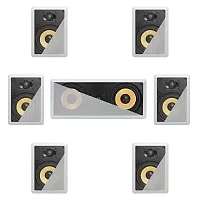Cmple 7.1 In-Wall In-Celing Speaker System Kevlar Speakers Power