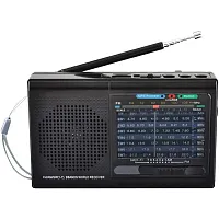 Supersonic Sc-1080Bt- Blk 9-Band Rechargeable Radio With Bluetooth And Usb/Micro