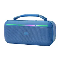 Iq Sound Iq-3521Rgb Blu 15-Watt-Rms Halo Glow Portable Bluetooth Rechargeable Sp