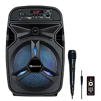 Iq Sound Iq-5108Djbt 8-Watt-Rms Portable Bluetooth Rechargeable Speaker With 8-I