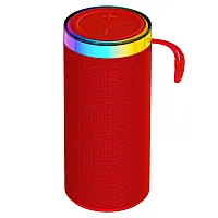 Supersonic Sc-2440Bt Red 8-Watt-Rms Halo Spark Go Portable Bluetooth Rechargeabl