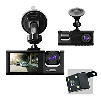 Supersonic Sc-580Dc Roadeye Pro 1080P Hd Dash Cams For Front, Cabin, And Rear Re