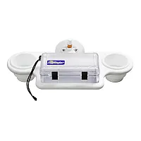 SEASUCKER MC5309 2-Cup Holder With Large Dry Box