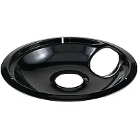 Stanco 414-8 Whirlpool(Tm) Black Porcelain Replacement Bowls (8&quot;
