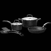 STARFRIT USA 0903002000 The Rock 7-Piece Set W/Bkelte Hndls