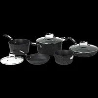 STARFRIT USA 0930001000 The Rock 8 Piece Cookware Set