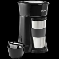 STARFRIT USA 4002004000 Single Serve Coffee Maker + S/S Mug