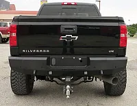 STEELCRAFT 7620410 Fortis Rear Bumper Textured Black
