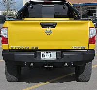 STEELCRAFT 7624080 Fortis Rear Bumper Textured Black