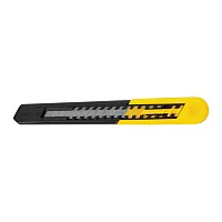 Stanley 10-150 Quick Point 9-Mm Retractable Knife With Snap-Off Blades, 10-150