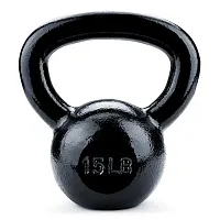 15lb Cast Iron Kettlebell SWGT-204