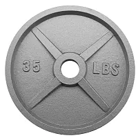 35lb Olympic Style Iron Weight Plate SWGT-505