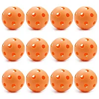 12 Orange Poly Baseballs (Regulation Size)  SWIF-002