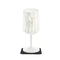 SILWY MAGNET KOWIW3001 Mag Plas Glass Wine Cheers 0 3L
