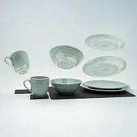 SILWY MAGNET POVSCY Porcelain Tableware Set Cyan