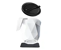 SILWY MAGNET S03014021 Magnetic Handle Cup To Go Black