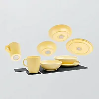 SILWY MAGNET YBRKGS11Y Tableware Set Dolomit Yellow + Meta