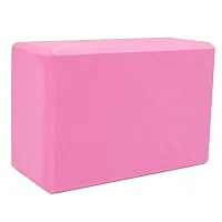 Large High Density Pink Foam Yoga Block 9 x 6 x 4 SYOG-203