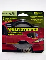 TRIMBRITE T0416 Multi-Stripe 5/16X36&#039;Gold