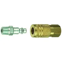 TRUFLATE 13201 Coupler Plug Set 1/4 Im