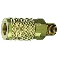TRUFLATE 13225 Coupler C21B Brs 1/4 Im 1