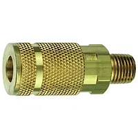 TRUFLATE 13325 Coupler C37B Brs 1/4 Aro 1/4Mpt