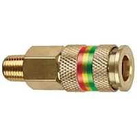 TRUFLATE 13513 Combo Coupler 1/4 Mnpt Ca