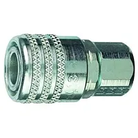 TRUFLATE 13755 Coupler Push C40 Stl 1/4
