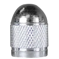 TRUFLATE 38513 Cap Valve Slvr Alum Tpms Safe