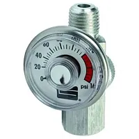 TRUFLATE 41135 Gauge Inflator Dual Foot