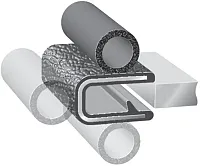 TRIMLOK 310018A25 Flex Pvc Trim .125&#039; Spng Bulb 25Ft