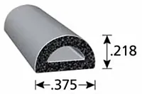 TRIMLOK X1333HT50 Epdm Sponge Dseal W/Psa 50Ft