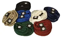TAYLOR MADE 11313 3/8&#039; X 72&#039; Braided Rope Black (Pair